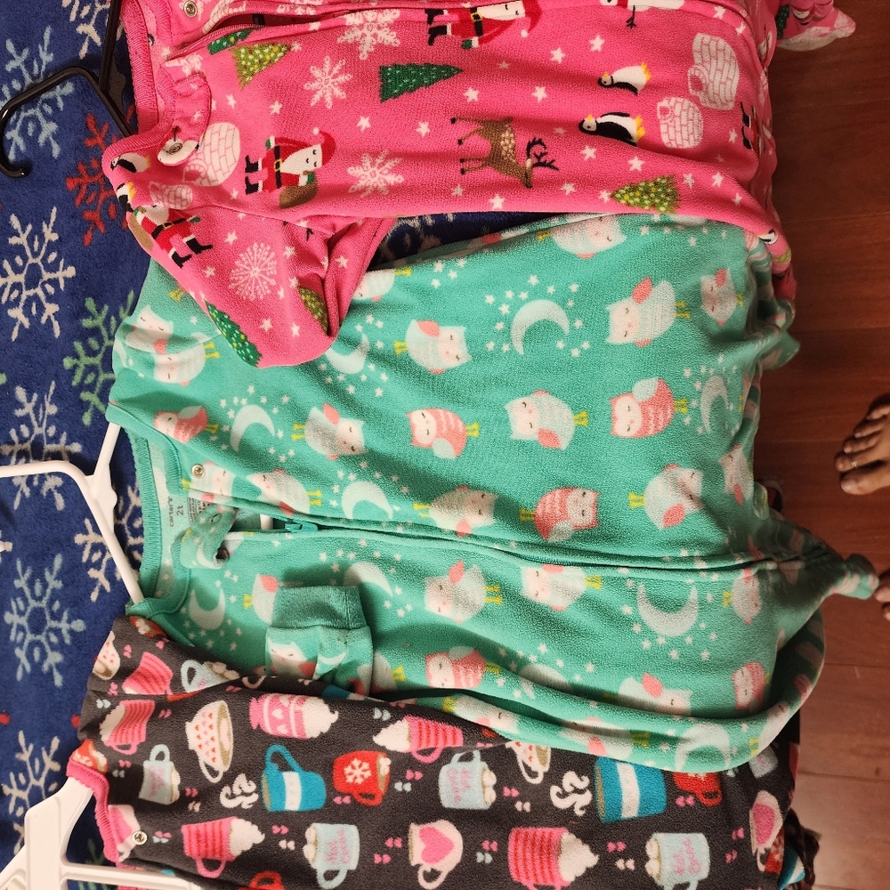 Baby girl jumpsuits 5 pairs